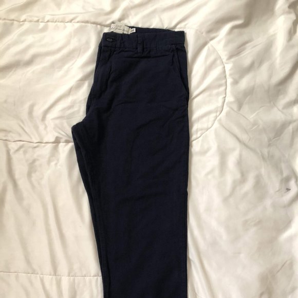 H&M Men's Twill Ankle-Length Pants - Picture 4 of 7